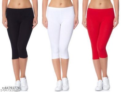 Comfy Retro Women Capris