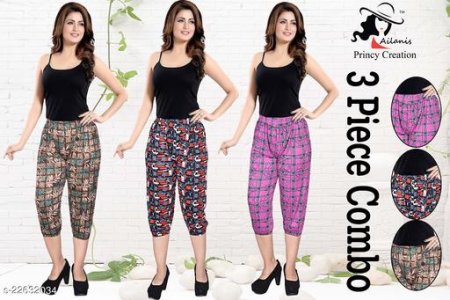 Classic Graceful Women Capris