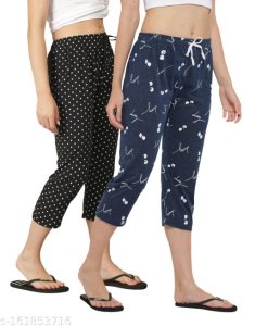 Classy Feminine Women Capris