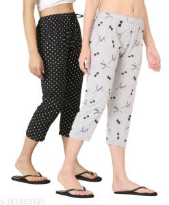 Classy Feminine Women Capris