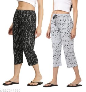 Fancy Graceful Women Capris