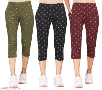 Comfy Elegant Women Capris