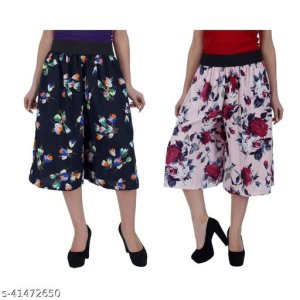 Stylish Graceful Women Capris