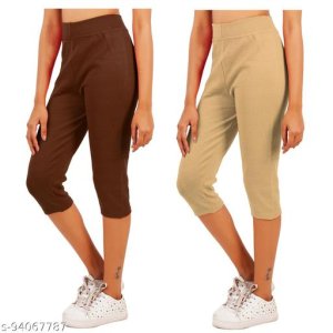 Trendy Ravishing Women Capris