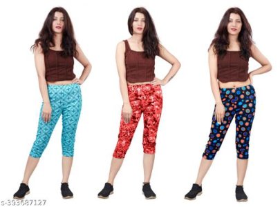Trendy Feminine Women Capris