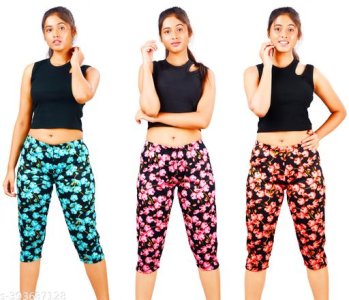 Trendy Feminine Women Capris