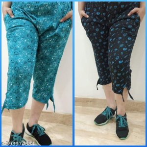 Trendy Feminine Women Capris