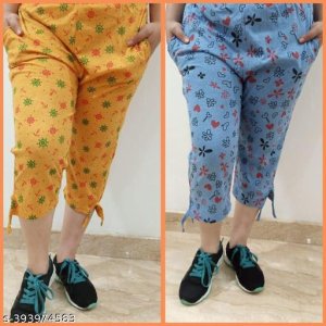 Trendy Feminine Women Capris