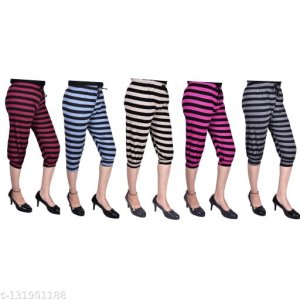 Comfy Retro Women Capris