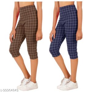 Urbane Feminine Women Capris