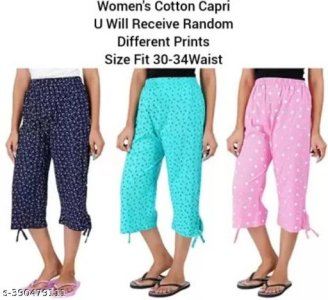 Pretty Fashionable Women Capris