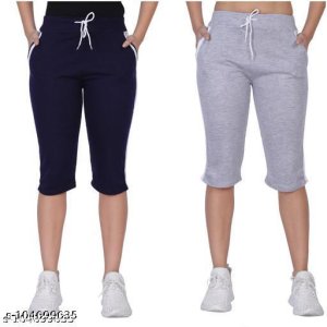 Fancy Feminine Women Capris