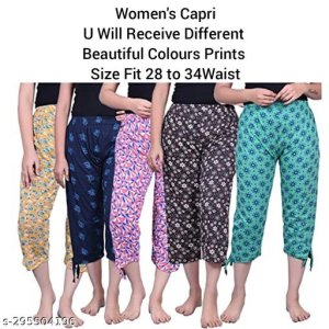 Classic Designer Women Capris