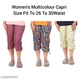 Classic Designer Women Capris