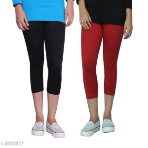 Camila Trendy Cotton Lycra Women's Capri's Combo Vol 9