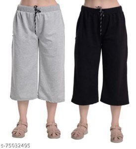 Urbane Feminine Women Capris