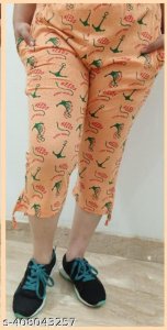 Trendy Feminine Women Capris