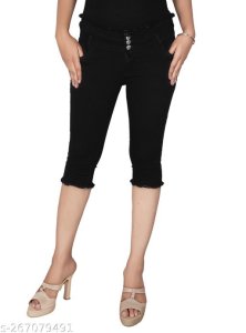 Trendy Feminine Women Capris