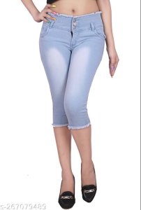 Trendy Feminine Women Capris