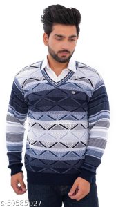 Comfy Partywear Men Sweaters