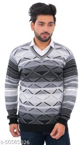 Comfy Partywear Men Sweaters