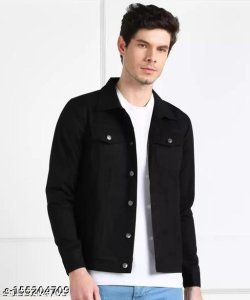 Pretty Designer Men Jackets(black)