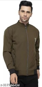 Trendy Partywear Men Jackets(black)