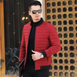 Pretty Glamorous Men Jackets(black)