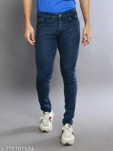 Men Denim Regular Fit Jeans
