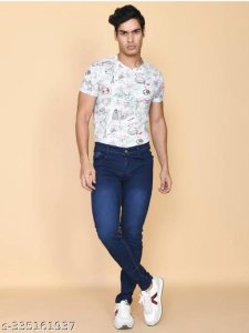Casual Trendy Men Jeans