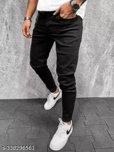 Men Black Jeans