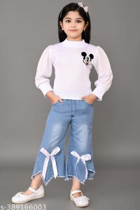 Tinkle Stylish Girls Top & Bottom Sets