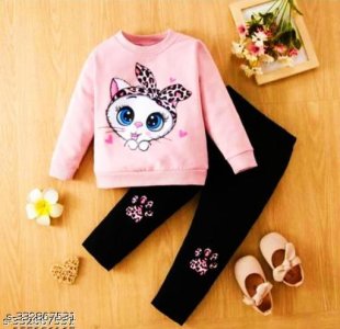 Tinkle Comfy Girls Top & Bottom Sets