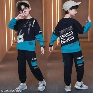 Cute Fancy Boys Top & Bottom Sets