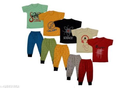 Cute Funky Boys Top & Bottom Sets