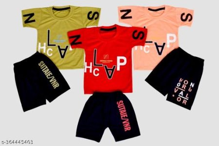 Modern Stylish Boys Top & Bottom Sets