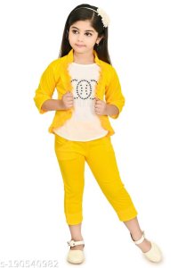 Cutiepie Trendy Girls Top & Bottom Sets