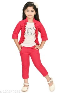 Cutiepie Trendy Girls Top & Bottom Sets