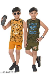 Princess Classy Boys Top & Bottom Sets