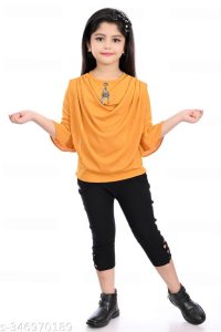 Tinkle Stylish Girls Top & Bottom Sets