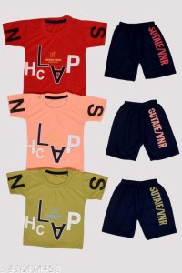 Modern Comfy Boys Top & Bottom Sets