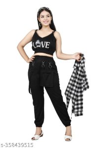 Princess Comfy Girls Top & Bottom Sets