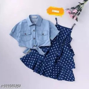 Cute Classy Girls Top & Bottom Sets