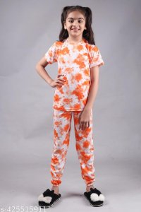 Cute Comfy Girls Top & Bottom Sets