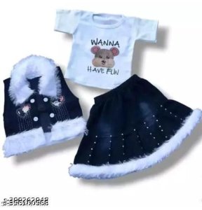 Modern Trendy Girls Top & Bottom Sets