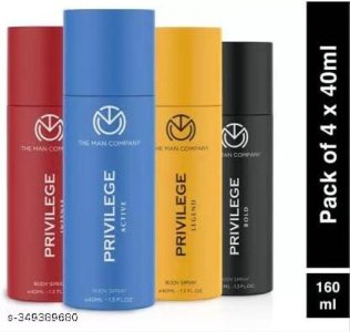 The Man Company Privilege Deodorants Combo for Men - 4 * 40ML