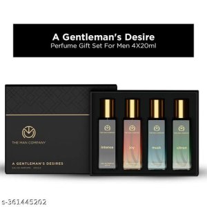The Man Company Specially Curated Perfume Gift Set for Men 4*20ml - A Gentleman’s Desire