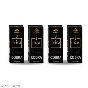 ST.JOHN Perfume Body Spray For Men & Women | COBRA Long Lasting EAU DE PERFUM 10 ml (Pack of 4)