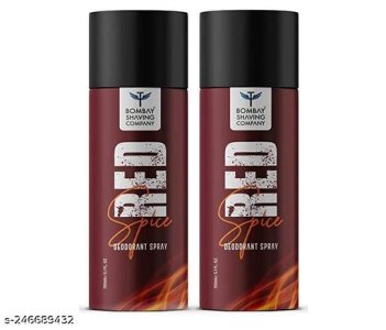 Bombay Shaving Company Perfume Body Spray | Red Spice Deodorant for Men | 150ml Pack of 2