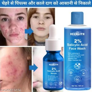 Salicylic acid For Skin Lightening & Tan Removal Face wash,